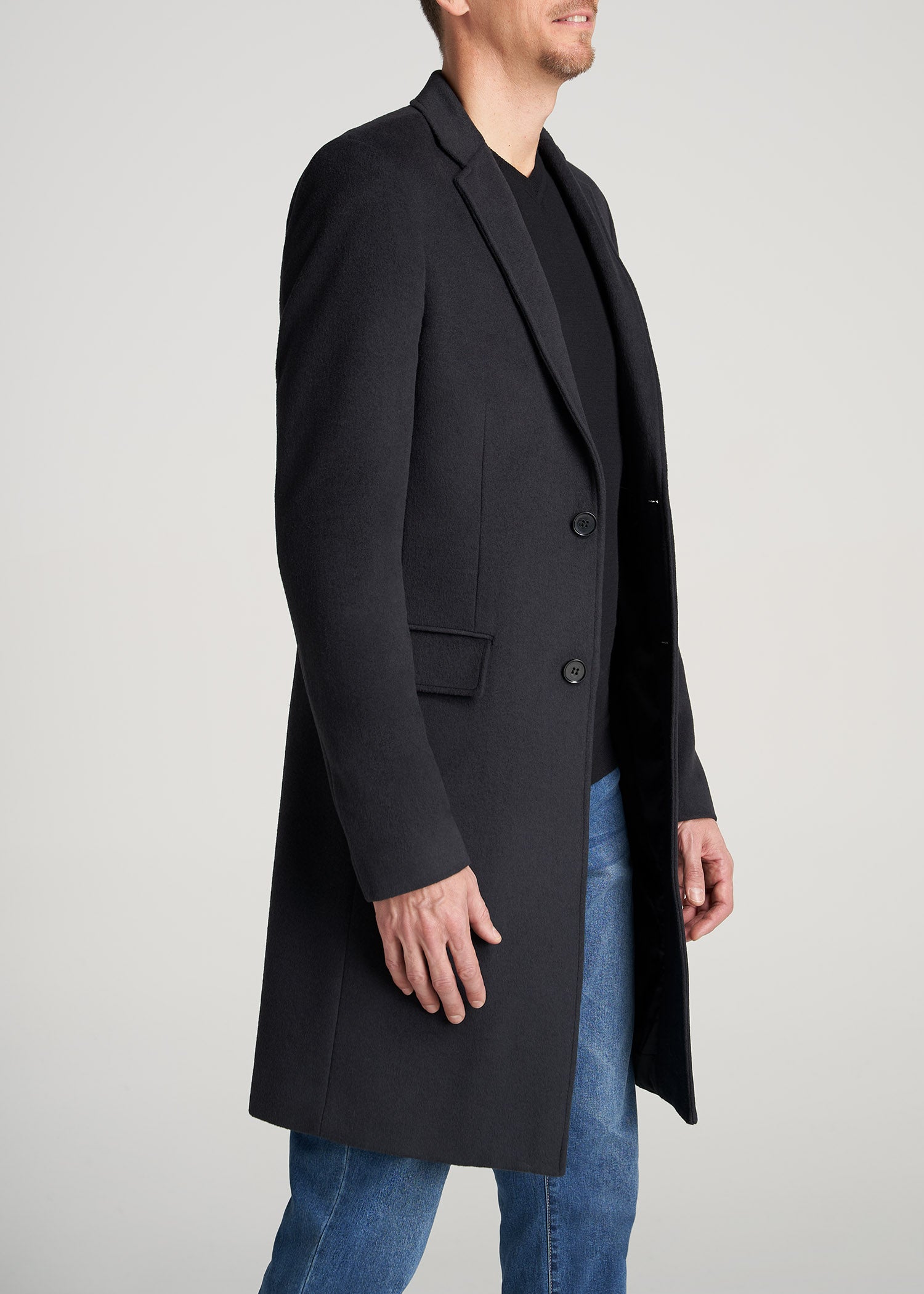    American-Tall-Men-Wool-Coat-CharcoalMix-side