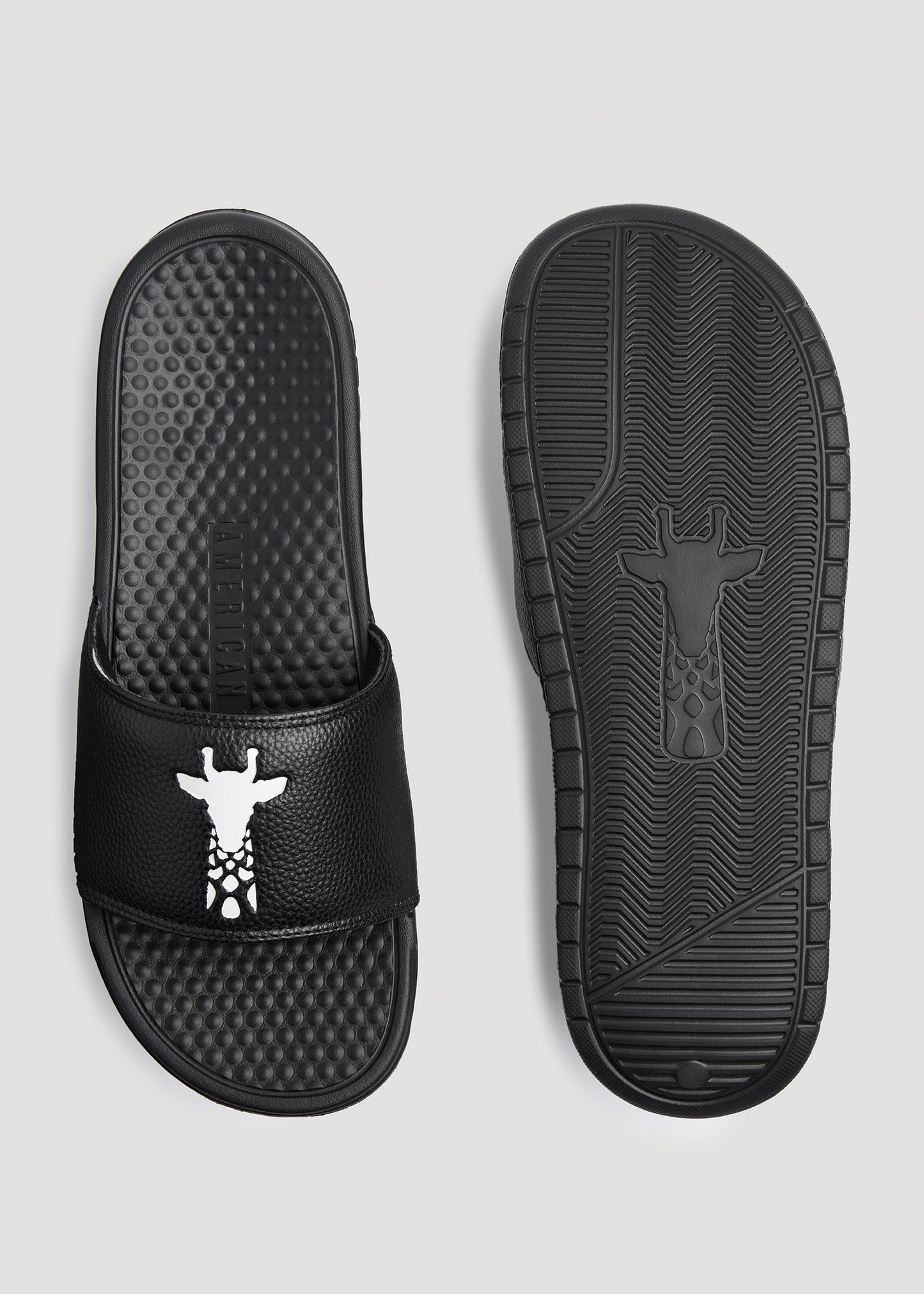 American-Tall-Mens-Slides-Black-TopDown