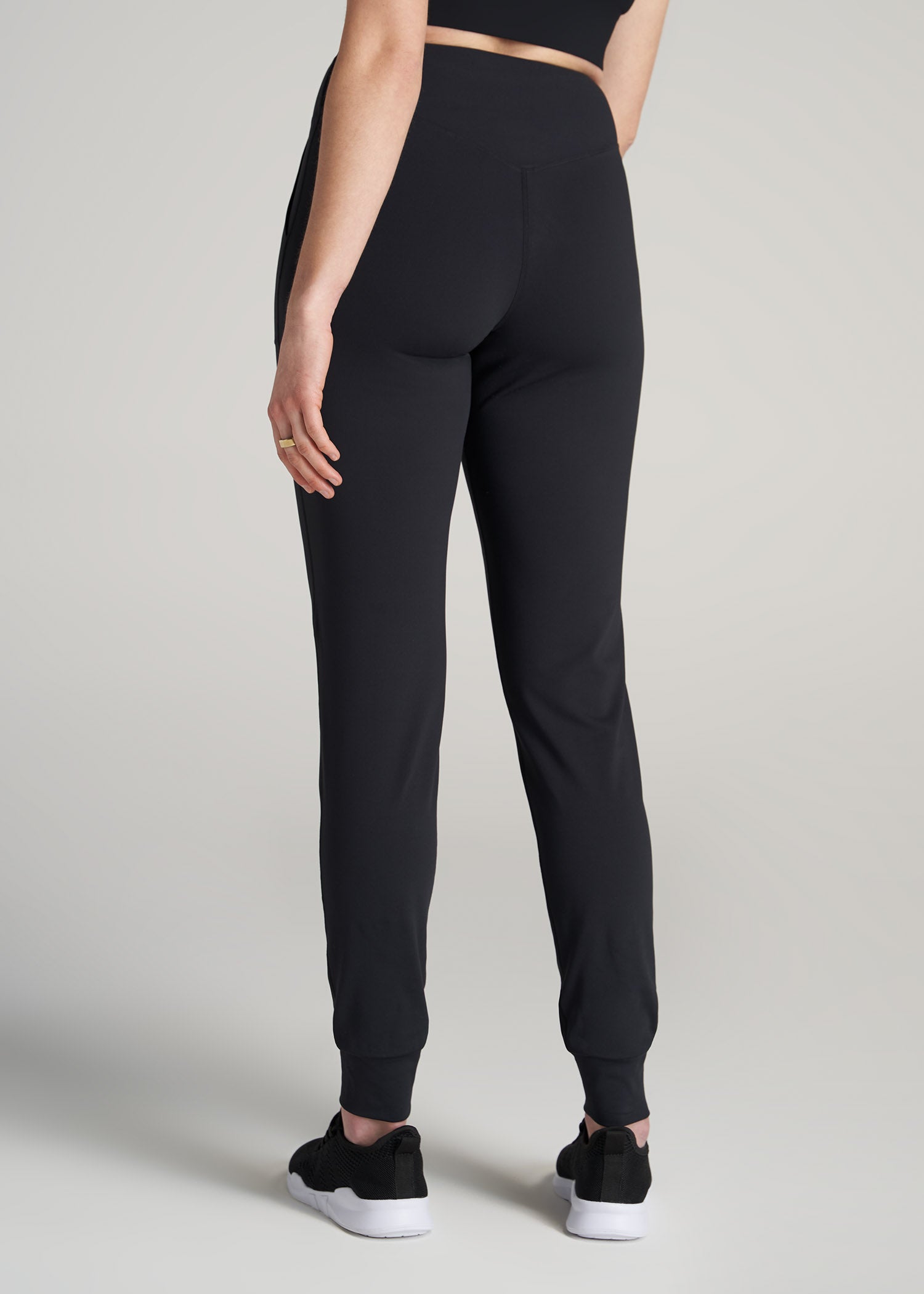       American-Tall-Women-Balance-Pocket-Jogger-Black-back