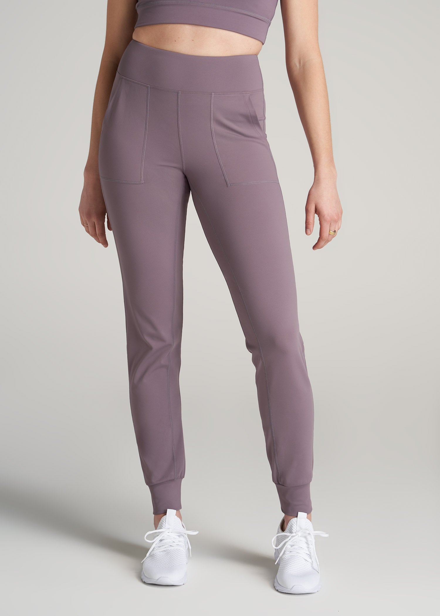    American-Tall-Women-Balance-Pocket-Jogger-SmokedMauve-front