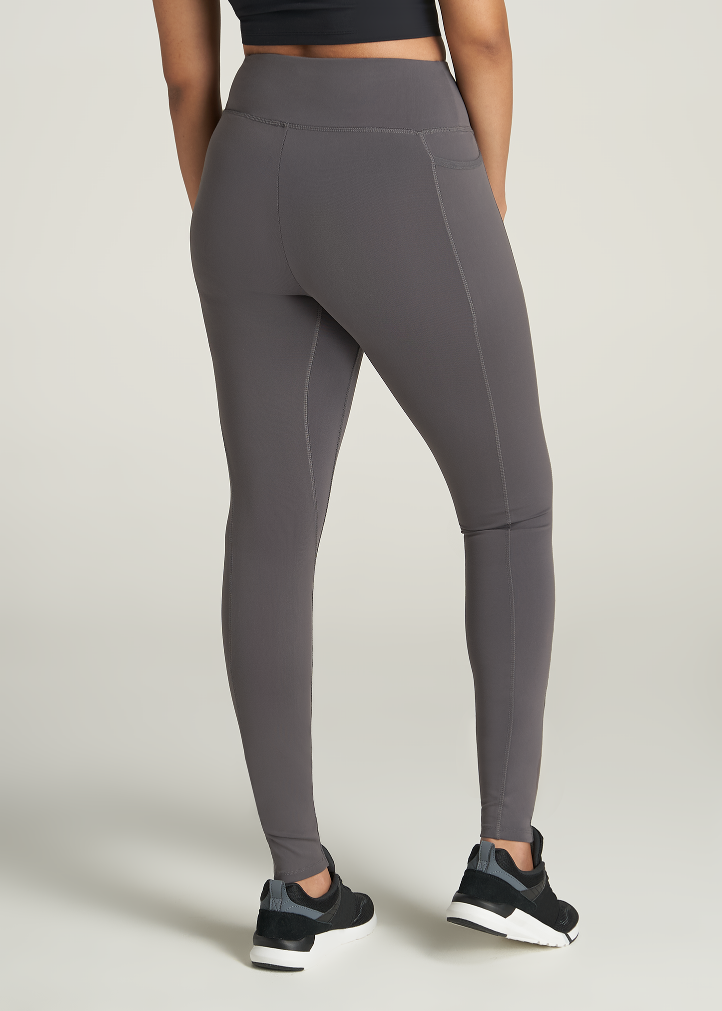       American-Tall-Women-Bella-Outer-Pocket-Legging-Charcoal-back