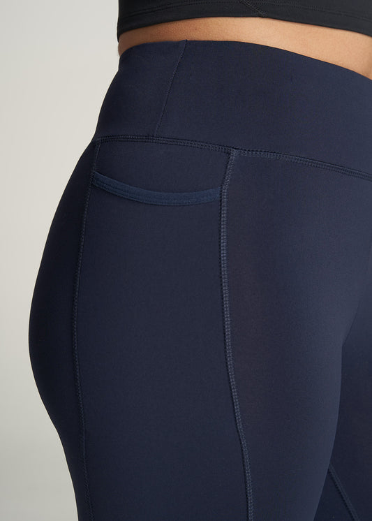    American-Tall-Women-Bella-Outer-Pocket-Legging-Navy-detail