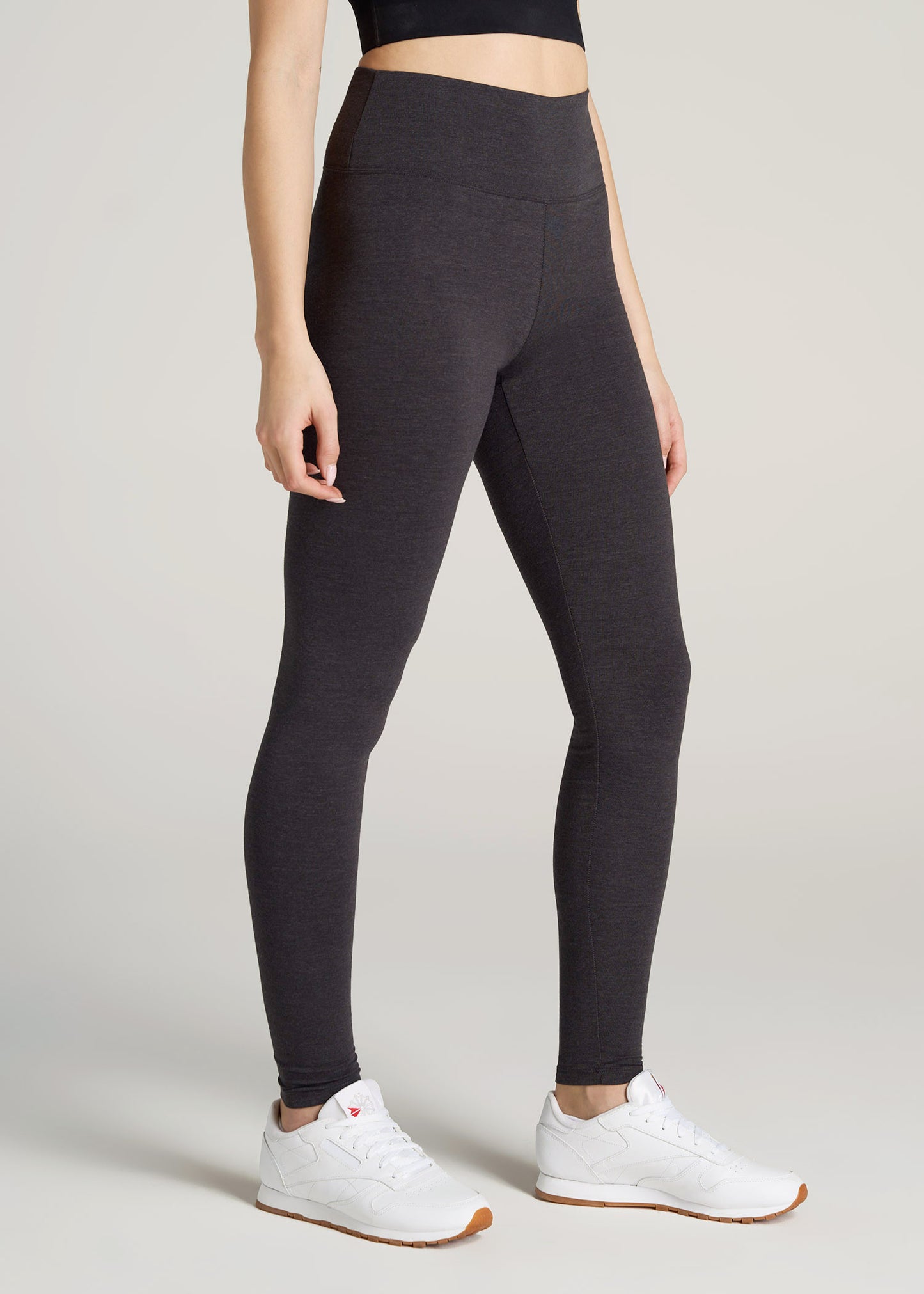         American-Tall-Women-Cotton-Leggings-Shadow-Grey-Mix-side