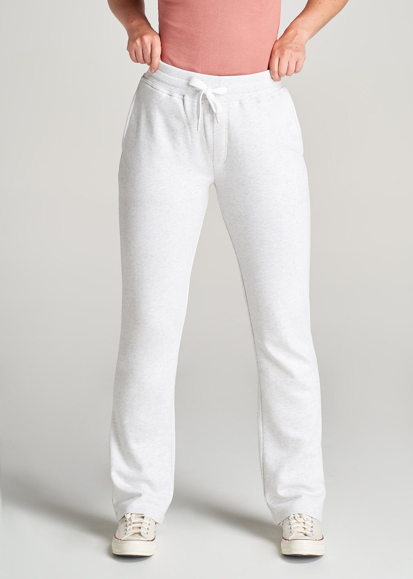 American-Tall-Women-Fleece-OpenBottom-Pant-HeatherCloudWhite-front.jpg