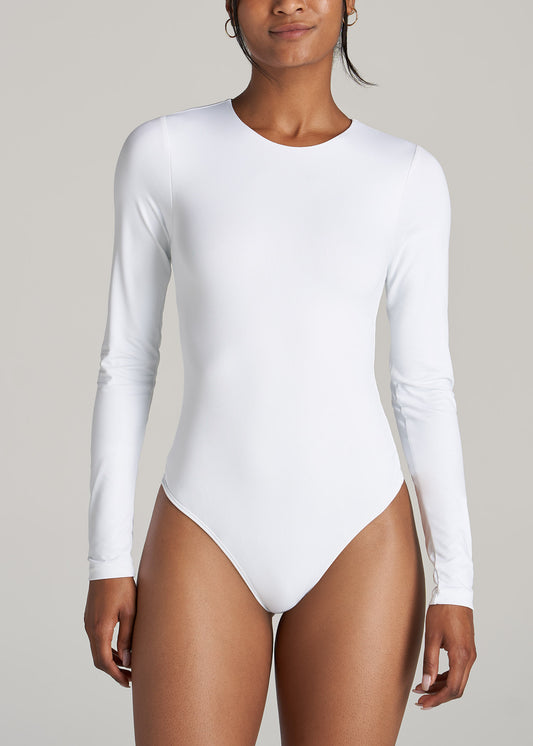       American-Tall-Women-Long-Sleeve-Bodysuit-Bright-White-front