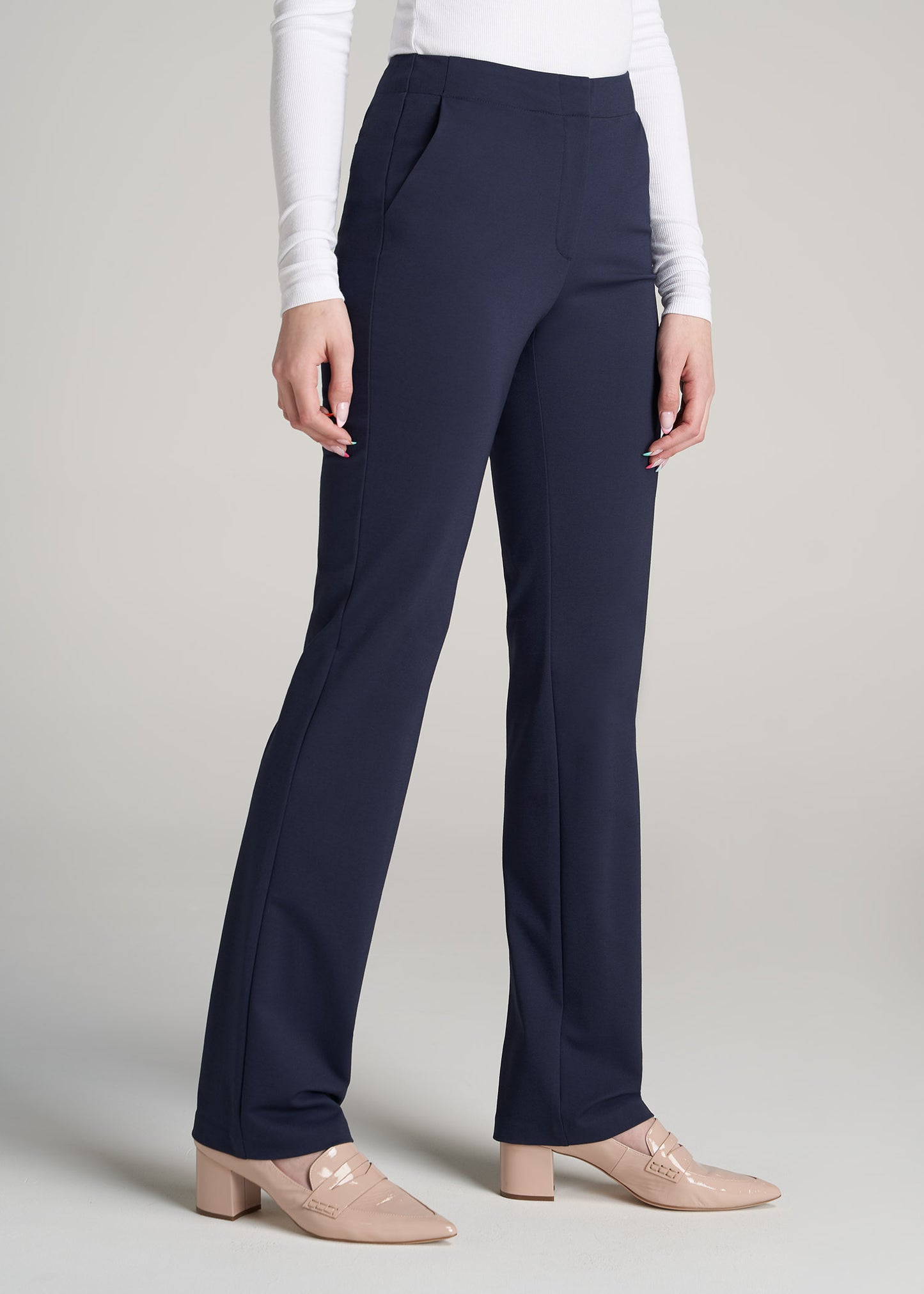       American-Tall-Women-StraightLeg-DressPant-Navy-side