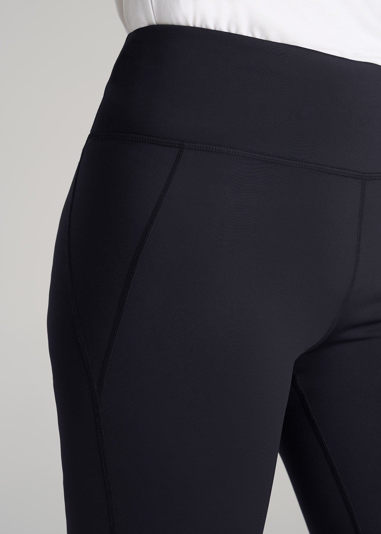    American-Tall-Women-Thermal-Legging-Black-detail