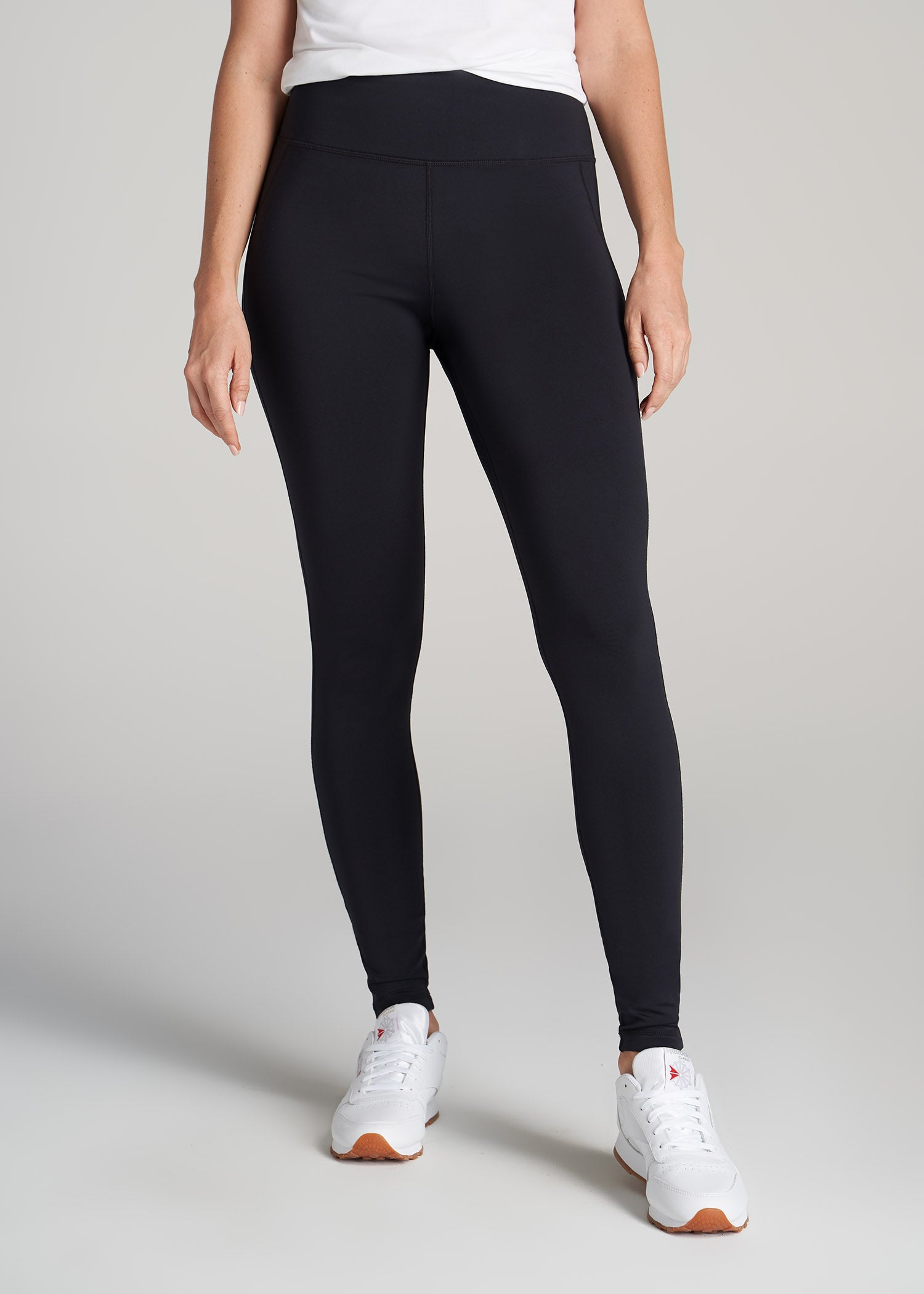     American-Tall-Women-Thermal-Legging-Black-front