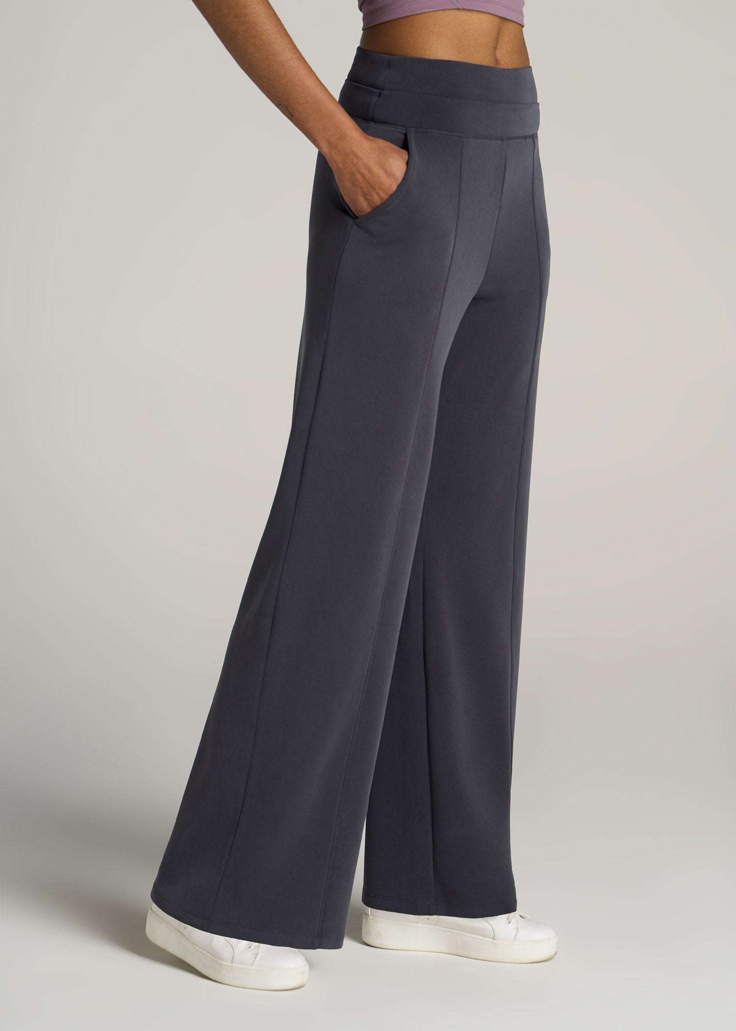 American-Tall-Women-Wide-Leg-Ultra-High-Rise-Pant-Charcoal-Rinse-side