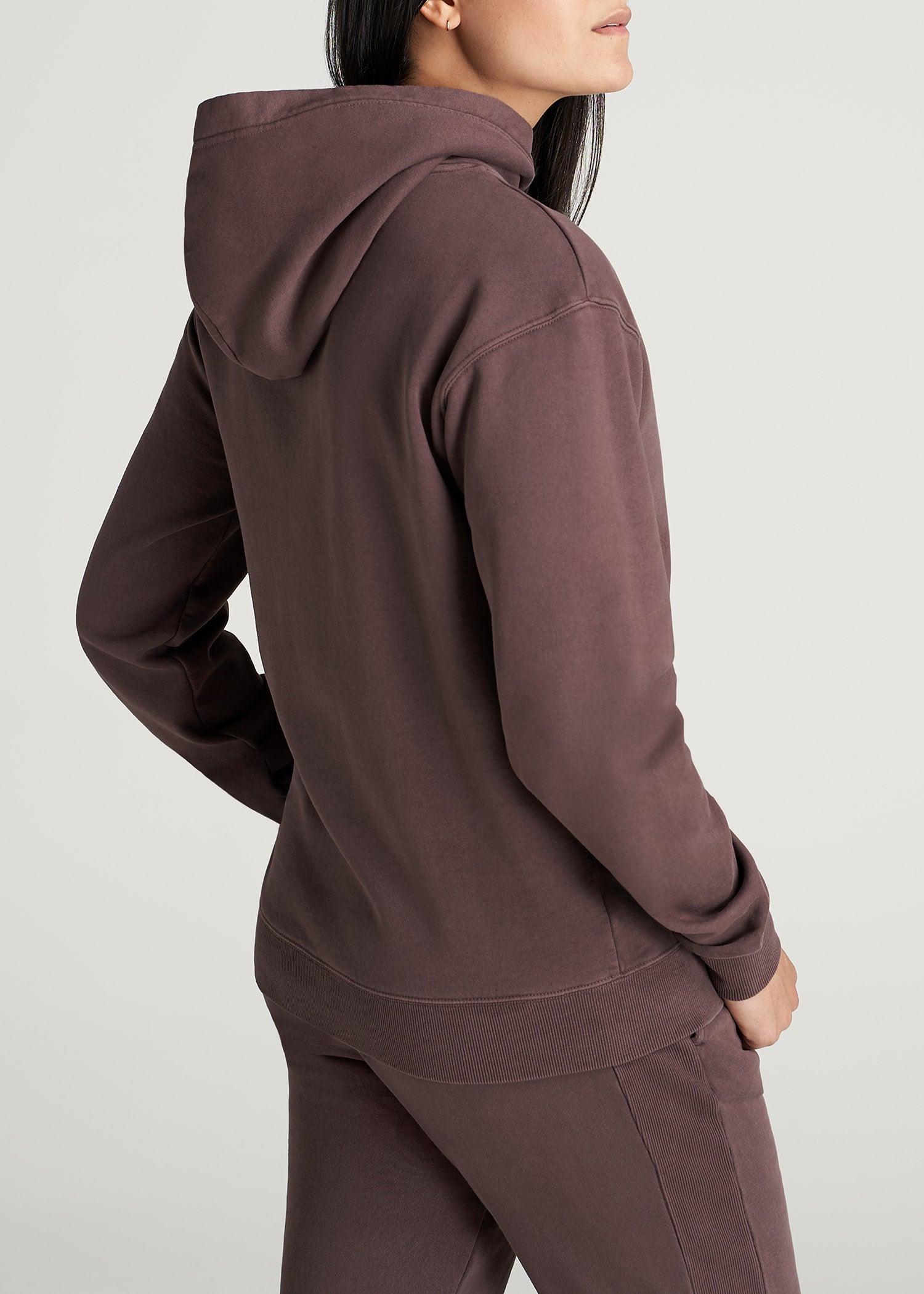 American-Tall-Women-Womens-8020-GD-WKND-Hoodie-DustyMerlot-back