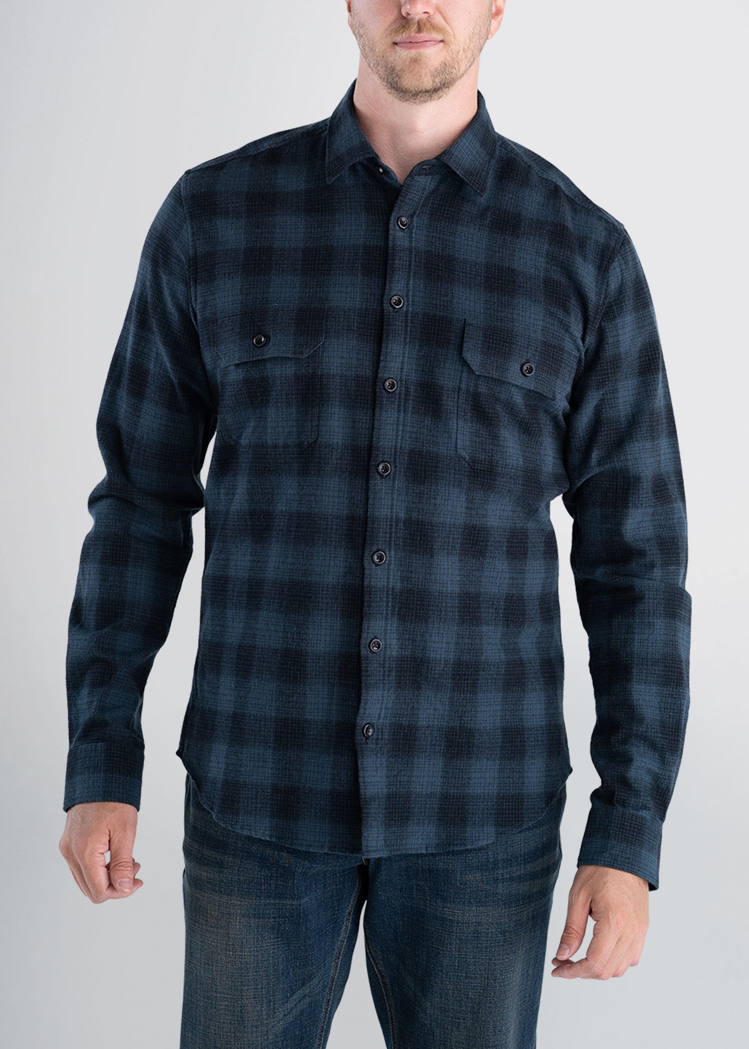 Longjohnandsons-americantallmens-heavyflannel-spruceblue-front.